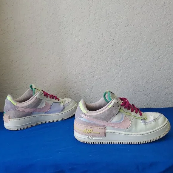 Nike AIR Force 1 Shadow Cashmere/Coral CI0919 700 Women's 10